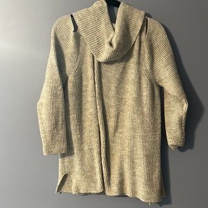 Cut out shoulder sweater